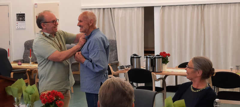 Sommeravslutning med overrekkelse av Paul Harris Fellowship
